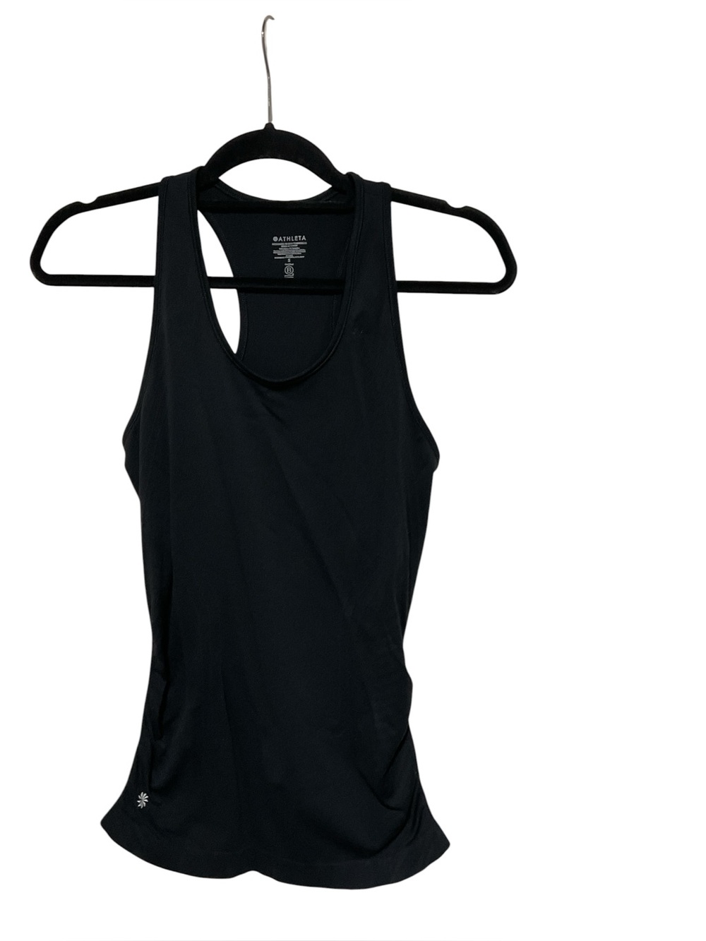Athleta Black Racerback Tank Top – Size Small